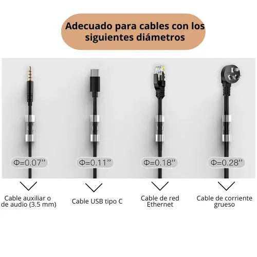 Clips Anticaos - Paquete x 20 unidades