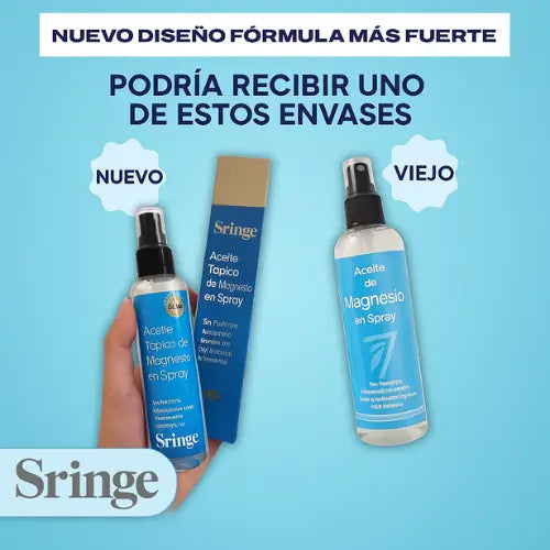 SPRAY TÓPICO DE MAGNESIO - ALIVIA LOS DOLOR MUSCULARES Y ARTICULARES