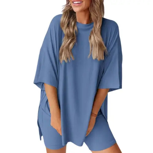 Conjunto de Verano Para Las futuras Mamás- La Comodidad en Dos Piezas