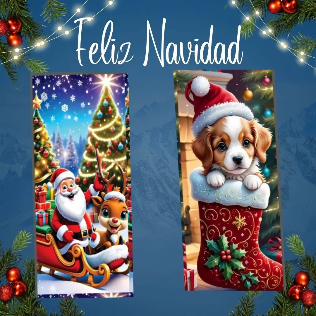 FUNDAS NAVIDEÑAS PARA PUERTAS 119900 X 2 UDS
