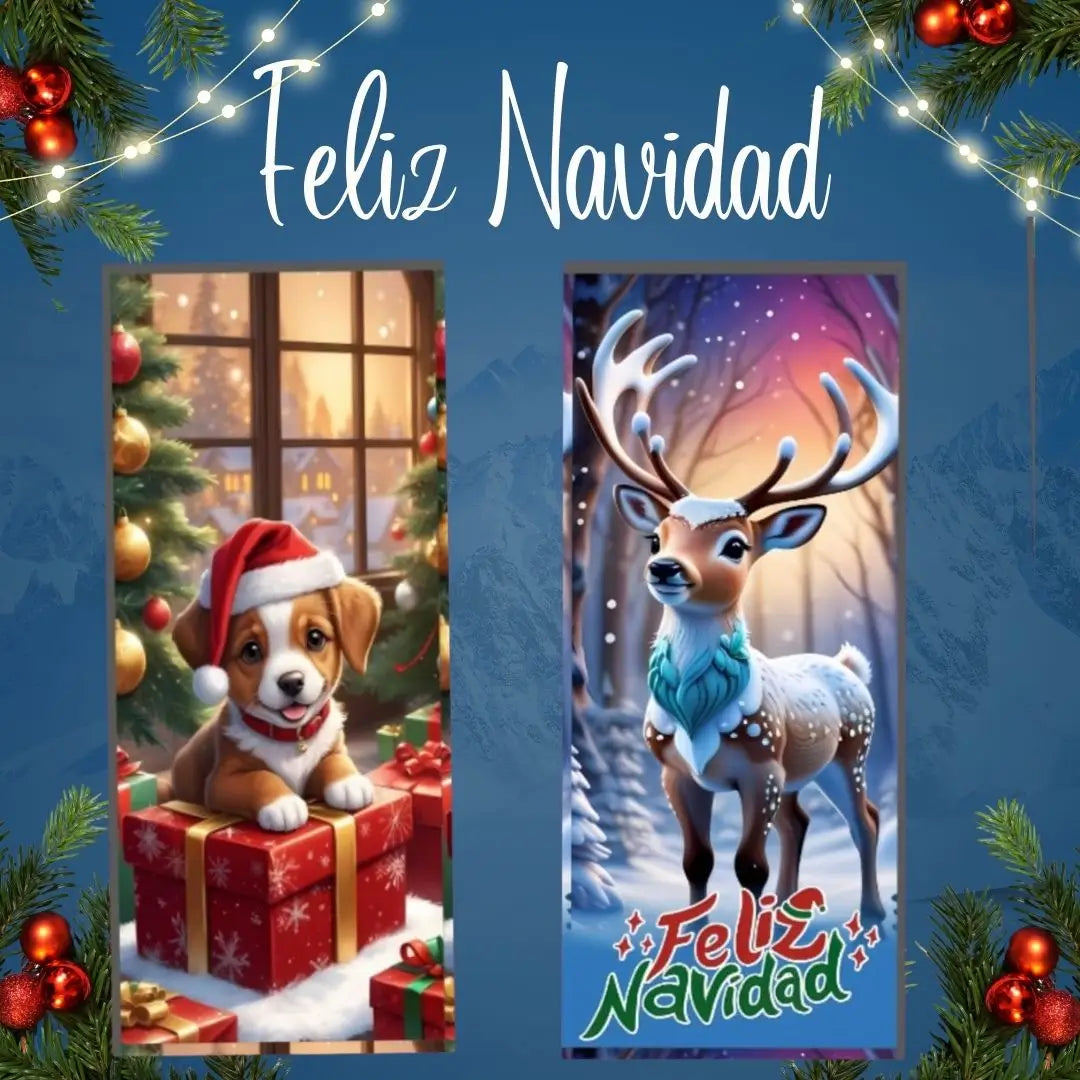 FUNDAS NAVIDEÑAS PARA PUERTAS 119900 X 2 UDS