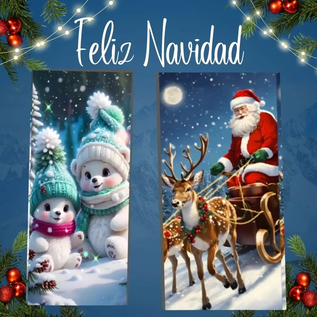 FUNDAS NAVIDEÑAS PARA PUERTAS 119900 X 2 UDS