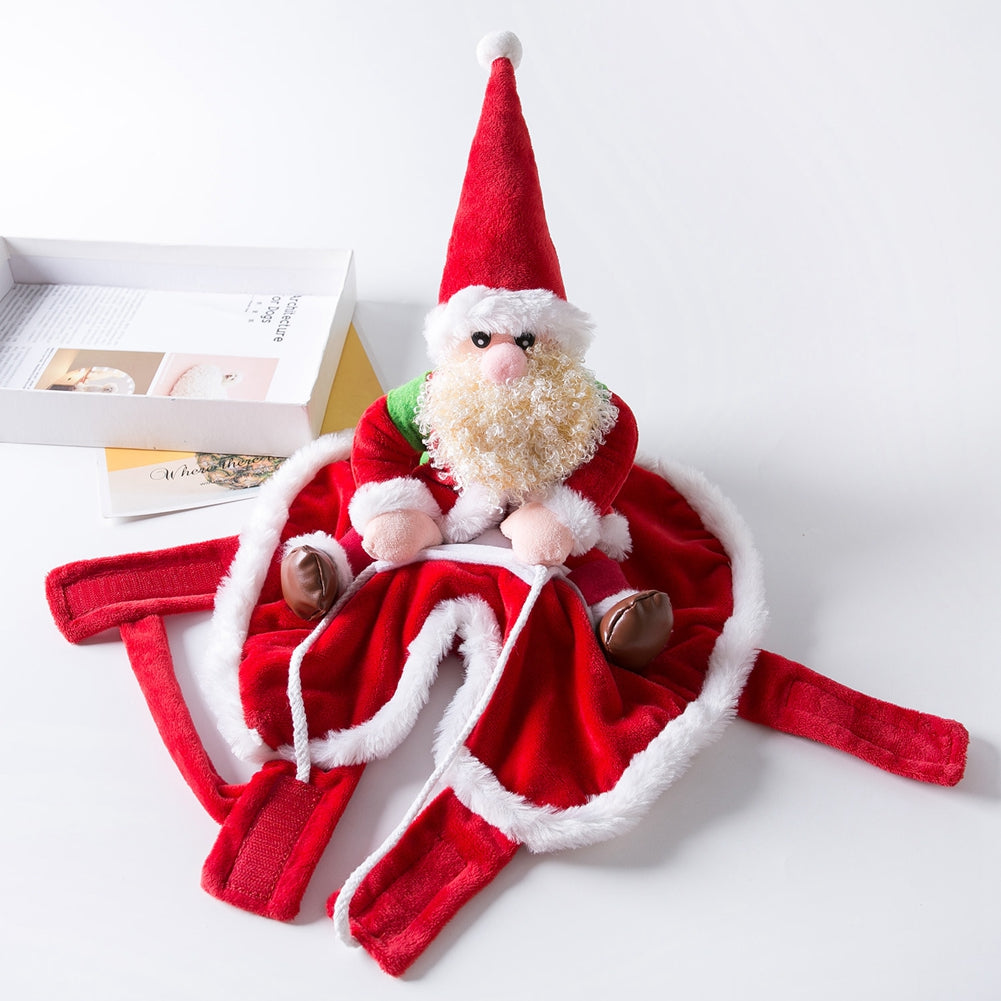 Traje Navideño Pet Glam. Combo Traje de Navidad - Zapatos.