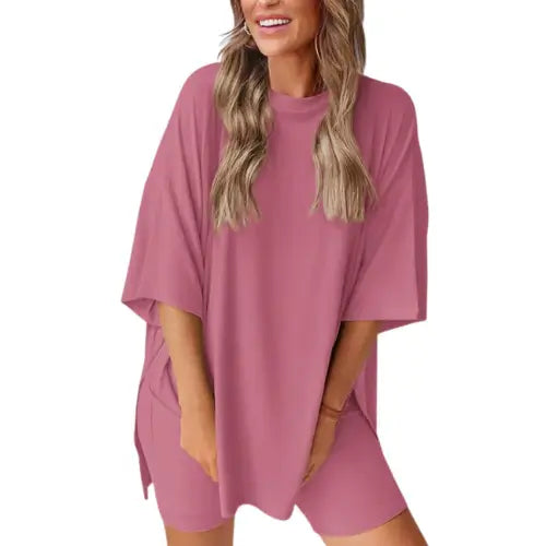 Conjunto de Verano Para Las futuras Mamás- La Comodidad en Dos Piezas