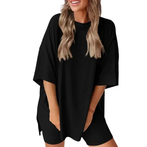 Conjunto de Verano Para Las futuras Mamás- La Comodidad en Dos Piezas
