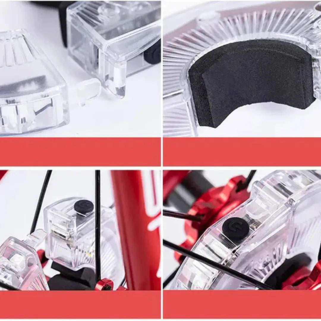 Luz LED inteligente para bicicletas