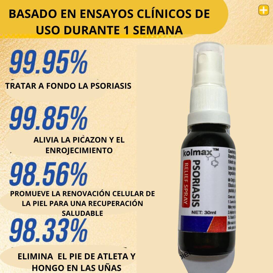 KOLMAX Spray Alivio Psoriasis SUPER OFERTA 2 X 70900