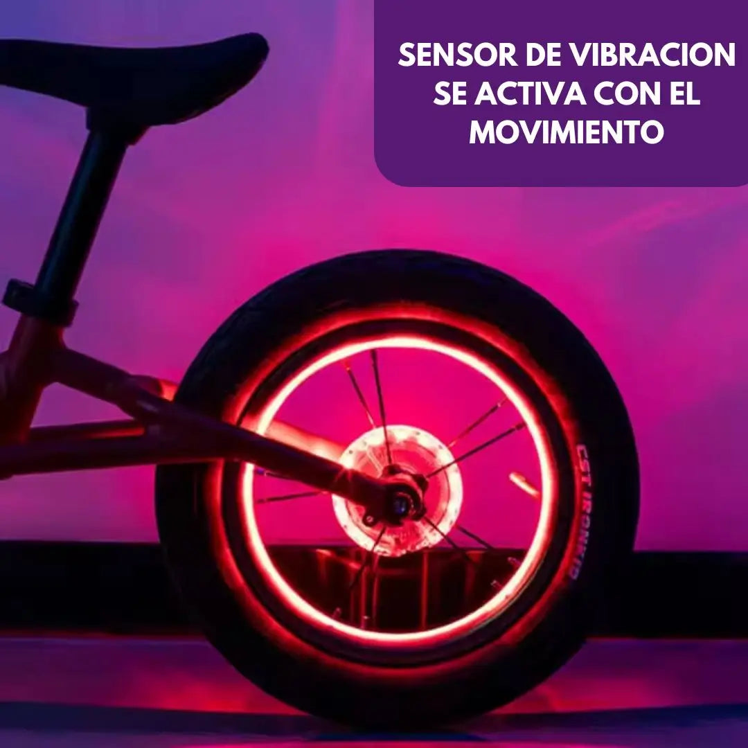 Luz LED inteligente para bicicletas