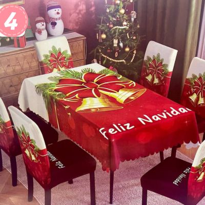 Navidad Clásica: Juego de Mantel y Fundas Exclusivas. 2 SETS X 299.900
