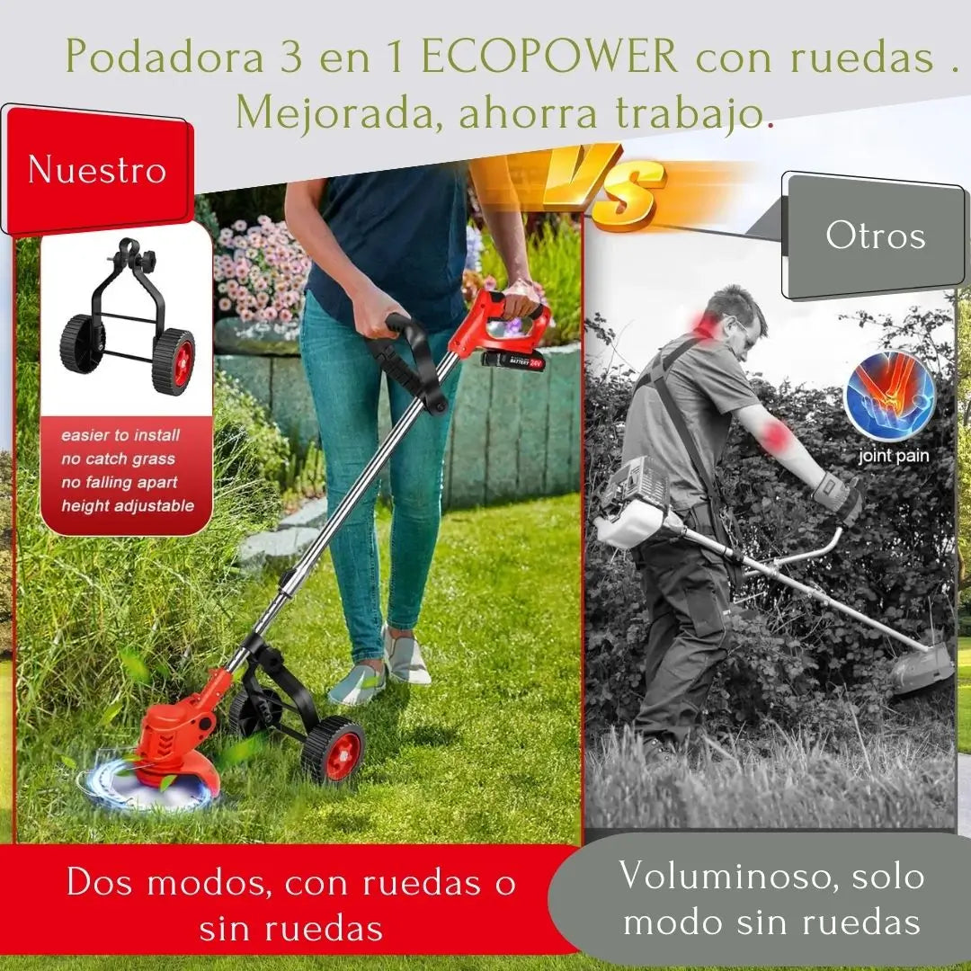 PODADORA PORTATIL ECOPOWER