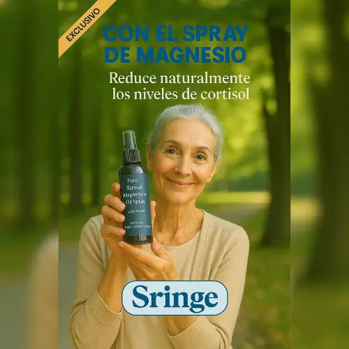 SPRAY TÓPICO DE MAGNESIO - ALIVIA LOS DOLOR MUSCULARES Y ARTICULARES