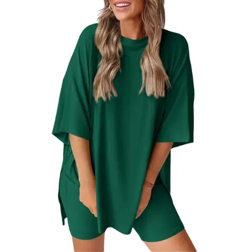 Conjunto de Verano Para Las futuras Mamás- La Comodidad en Dos Piezas