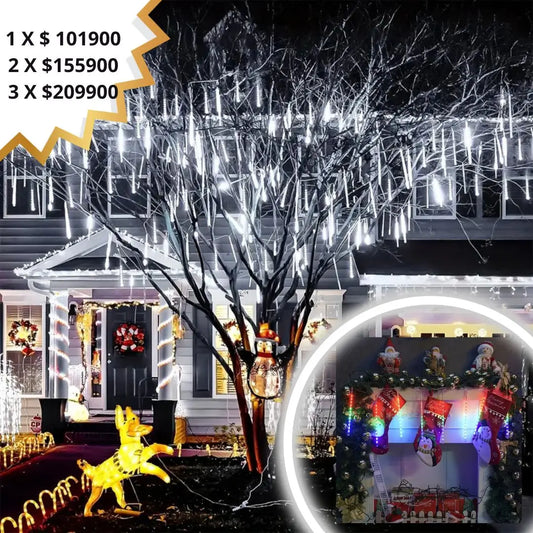 CASCADAS DE METEORO LUCES DE NAVIDAD METEORO