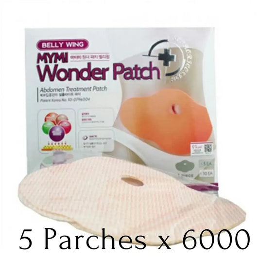 PARCHES REDUCTORES DE GRASA 5 x 6000