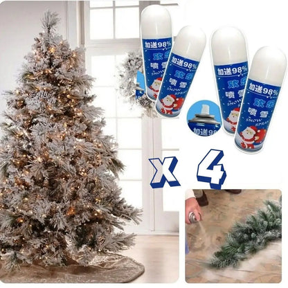 FANTASIA NEVADA NIEVE ARTIFICIAL SPRAY 4 UDS