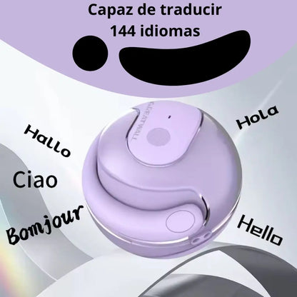 Auriculares Traductores Inalámbricos | Traducción en Tiempo Real vía Bluetooth
