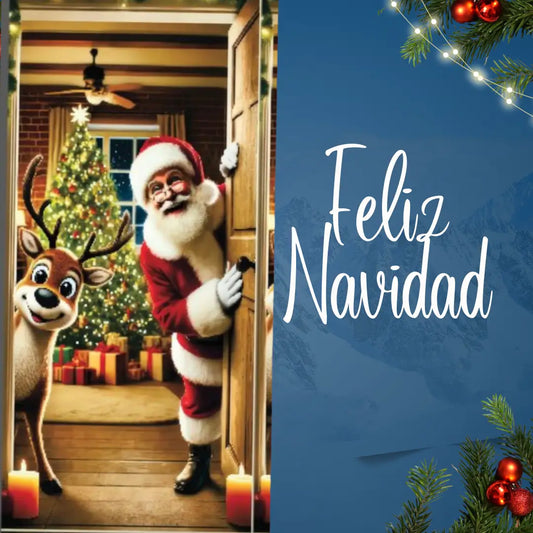 FUNDAS NAVIDEÑAS PARA PUERTAS 119900 X 2 UDS